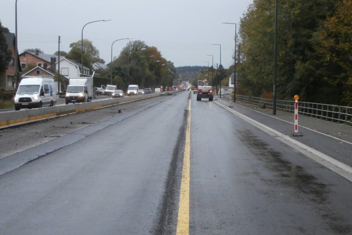 N4 à Tenneville : changement de la circulation dans les travaux dès jeudi