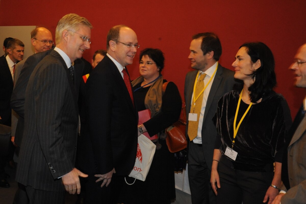 Namur : la visite du prince Albert de Monaco en photos